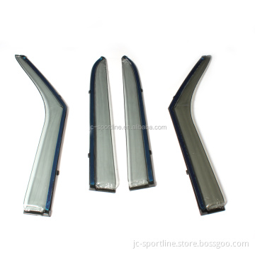 PC Injection Mould Visor Rain Guards Wind Deflector for Hyundai IX25 2014 4pcs/set